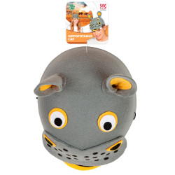 Filcová čiapka v tvare hrocha